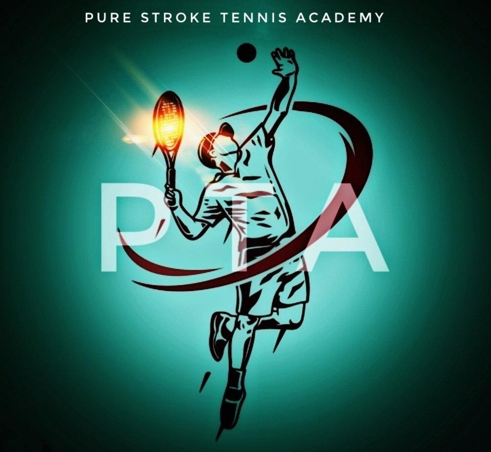 Pure Stroke Tennis Academy logo – professional tennis coaching academy in Bangalore